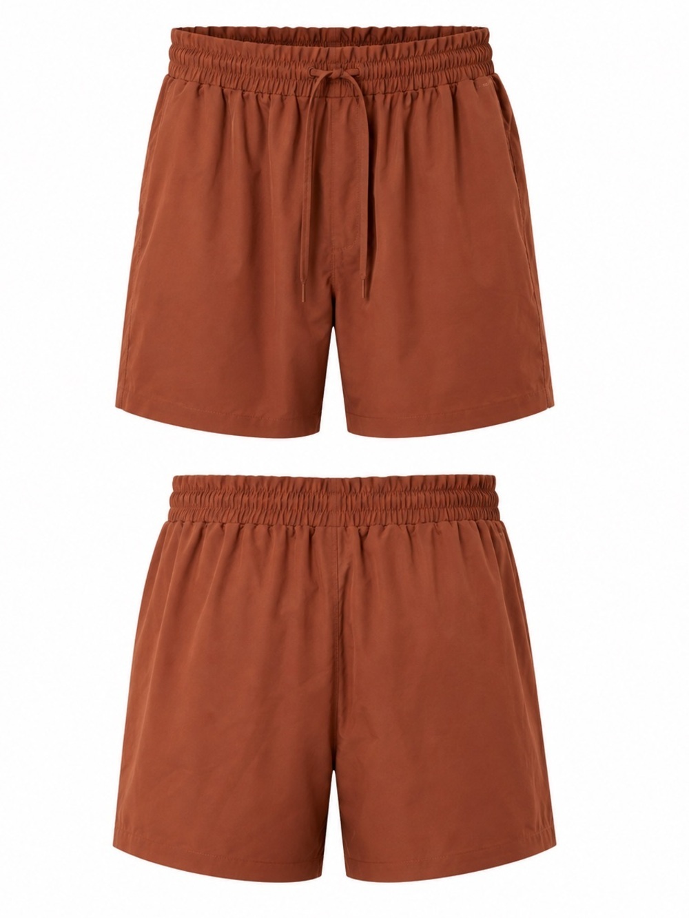 Mondetta Performance Luxury Shorts Women’s Large Brown Pull On Pockets NWOT